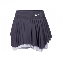 Nike R.G. Dri-Fit Court Slam Fusta Tenis Femei Gri inchis, Violet deschis, Alb   