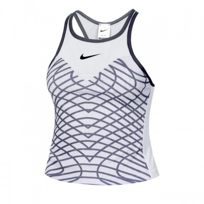 Nike R.G. Dri-Fit Court Slam Tank Top Maieu Tenis Femei Violet deschis, Gri inchis, Negru  