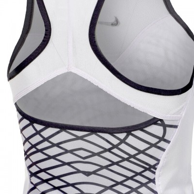 Nike R.G. Dri-Fit Court Slam Tank Top Maieu Tenis Femei Violet deschis, Gri inchis, Negru  