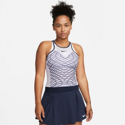 Nike R.G. Dri-Fit Court Slam Tank Top Maieu Tenis Femei Violet deschis, Gri inchis, Negru  