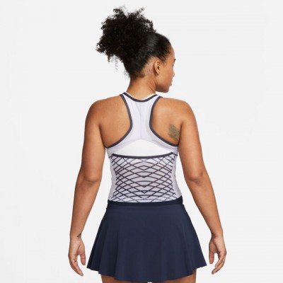 Nike R.G. Dri-Fit Court Slam Tank Top Maieu Tenis Femei Violet deschis, Gri inchis, Negru  