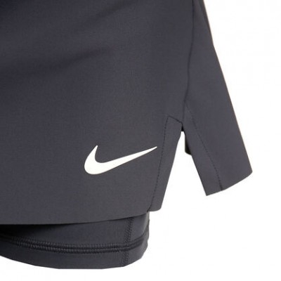 Nike Roland Garros Court Dri-Fit Slam Rock Fusta Tenis Femei Bleumarin, Alb, Galben