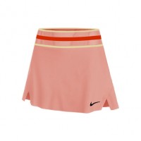 Nike Roland Garros Court Dri-Fit Slam Rock Fusta Tenis Femei Portocaliu, Rosu, Galben, Negru