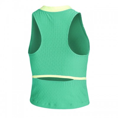 Nike A.O. 2024 Court Dri-Fit Slam Tank-Top Maieu Tenis Femei Verde, Verde deschis, Alb 