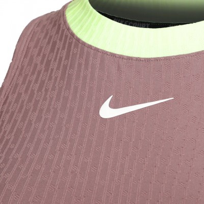 Nike A.O. 2024 Court Dri-Fit Slam Tank-Top Maieu Tenis Femei Violet flieder, Verde deschis, Alb