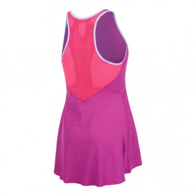 Nike NY 2024 Court Dri-Fit Slam Rochie Tenis Femei Violet berry, Roz, Violet, Alb