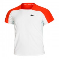 Nike N.Y. Court Dri-Fit Slam Tee Tricou Tenis Barbati Alb, Portocaliu 