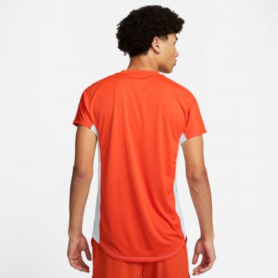 Nike N.Y. Court Dri-Fit Slam Tee Tricou Tenis Barbati Alb, Portocaliu 