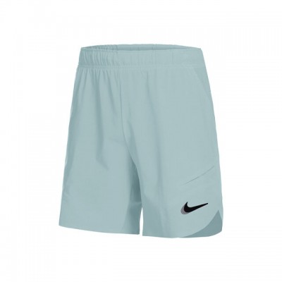 Nike N.Y. Court Dri-Fit Slam Short Tenis Barbati Albastru deschis, Negru, Gri