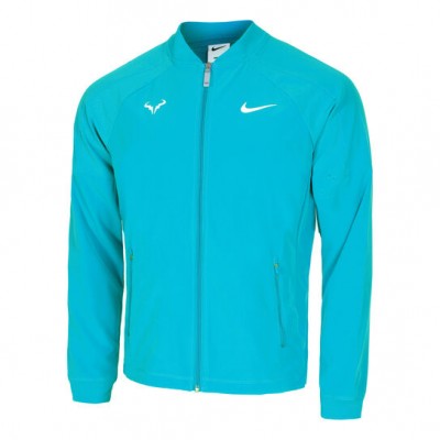 Nike Rafael Nadal Dri-Fit Rafa Training Jacheta Trening Barbati Verde turcoaz, Alb