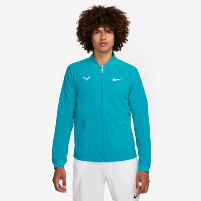 Nike Rafael Nadal Dri-Fit Rafa Training Jacheta Trening Barbati Verde turcoaz, Alb