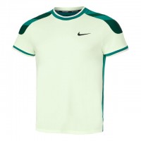 Nike A.O. 2024 Court Dri-Fit Slam Tee Tricou Tenis Barbati Verde deschis, Verde inchis, Negru