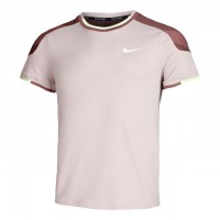 Nike A.O. 2024 Court Dri-Fit Slam Tee Tricou Tenis Barbati Violet platinat, Violet flieder, Verde deschis, Alb