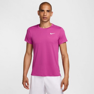 Nike NY 2024 Dri-Fit Slam Tee Tricou Tenis Barbati Violet Berry, Violet, Alb