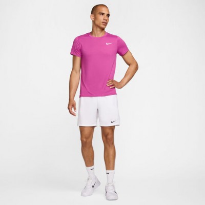 Nike NY 2024 Dri-Fit Slam Tee Tricou Tenis Barbati Violet Berry, Violet, Alb