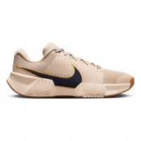 Nike GP Challenge Pro Clay Premium Incaltaminte Tenis Zgura Barbati Bej, Albastru, Auriu