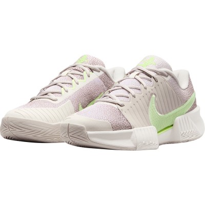 Nike GP Challenge Pro All Court Premium Incaltaminte Tenis Femei Bej, Bronz, Galben neon